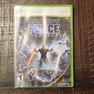 Star Wars The Force Unleashed Xbox 360 Complete‎ Action Adventure Game